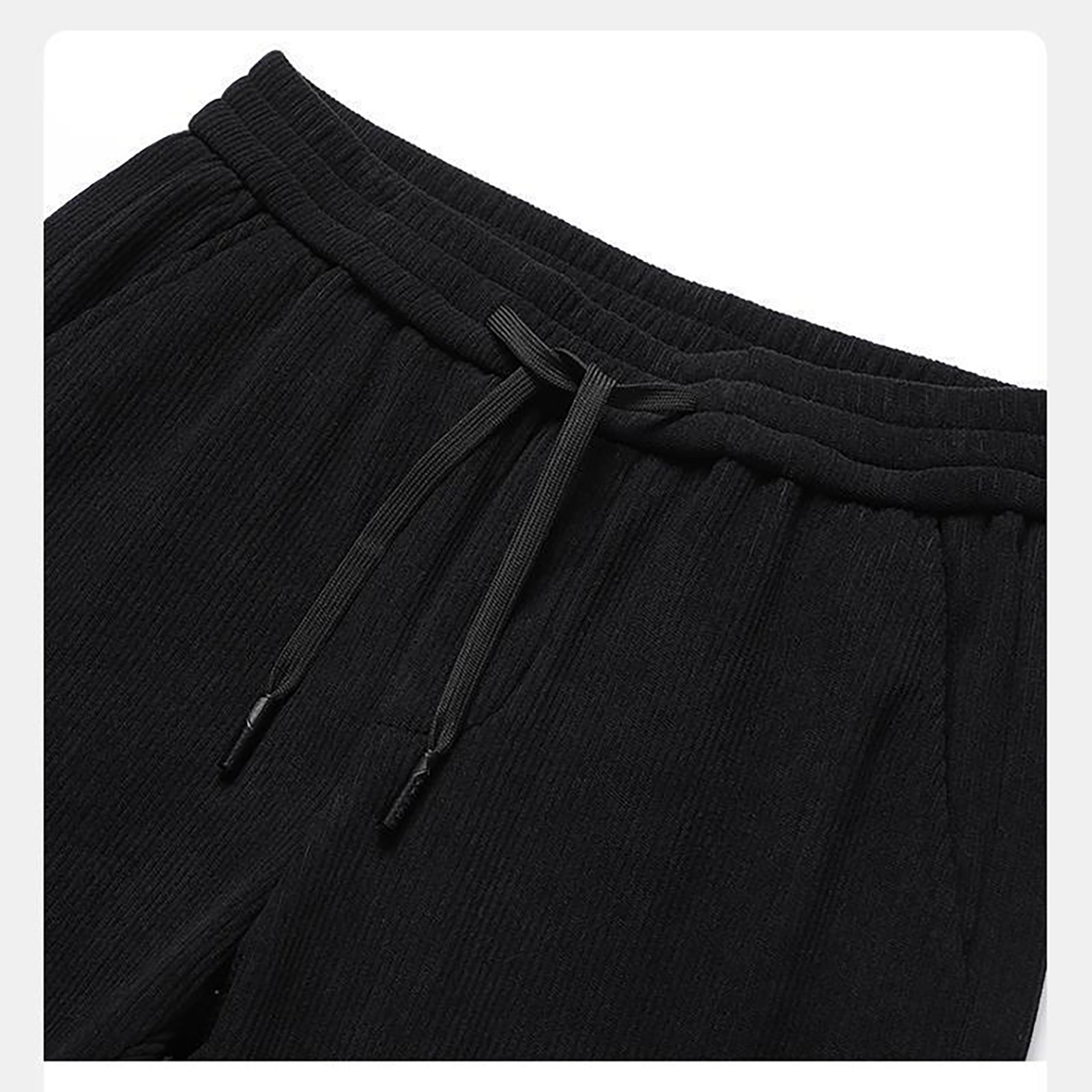 thumbnail image 5 of Pantalones chinos de pana de corte recto para hombre: sin pinzas, tejido elástico, bolsillos laterales, para ocasiones informales y de oficina, tallas L-XXXXXL., 5 of 7